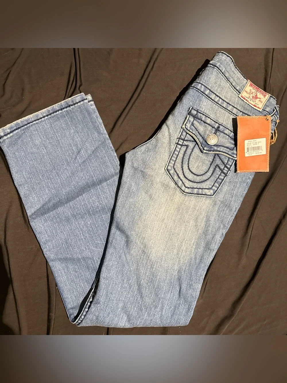 New Men’s True Religion Geno Relaxed Denim Italian Jeans Size 29